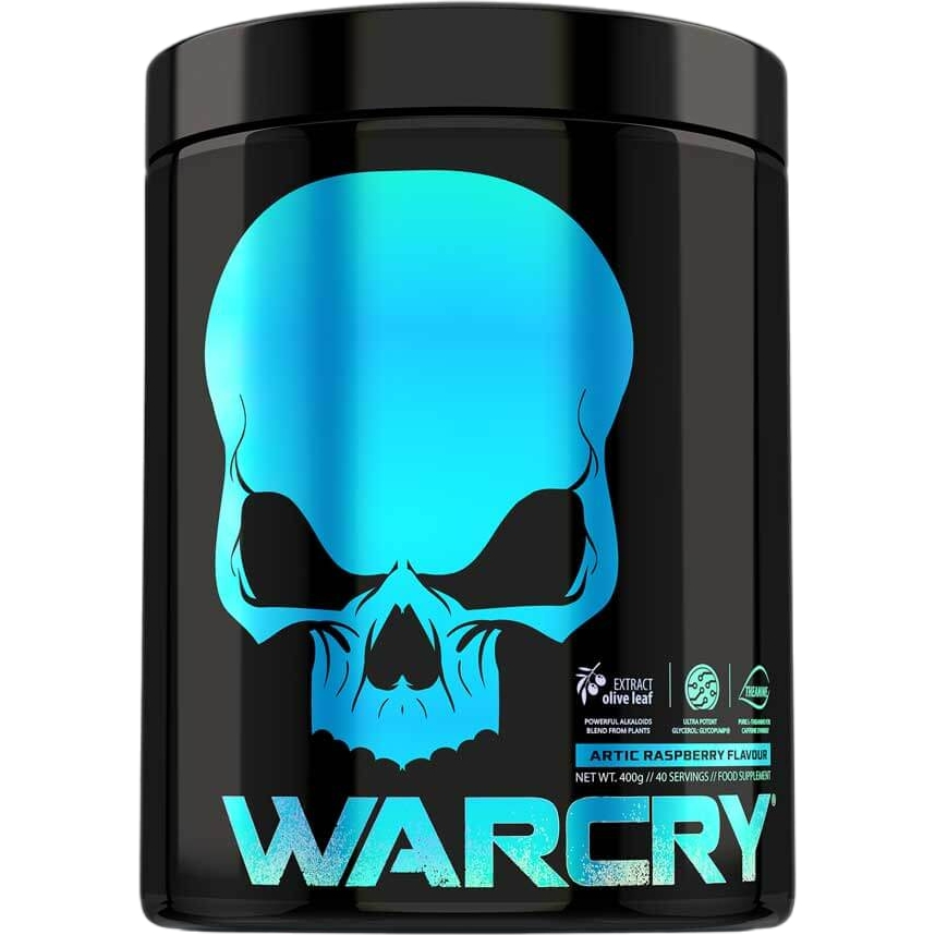 Предтреник Genius Nutrition Warcry (Old Formula) Artic Raspberry 400 г - фото 1