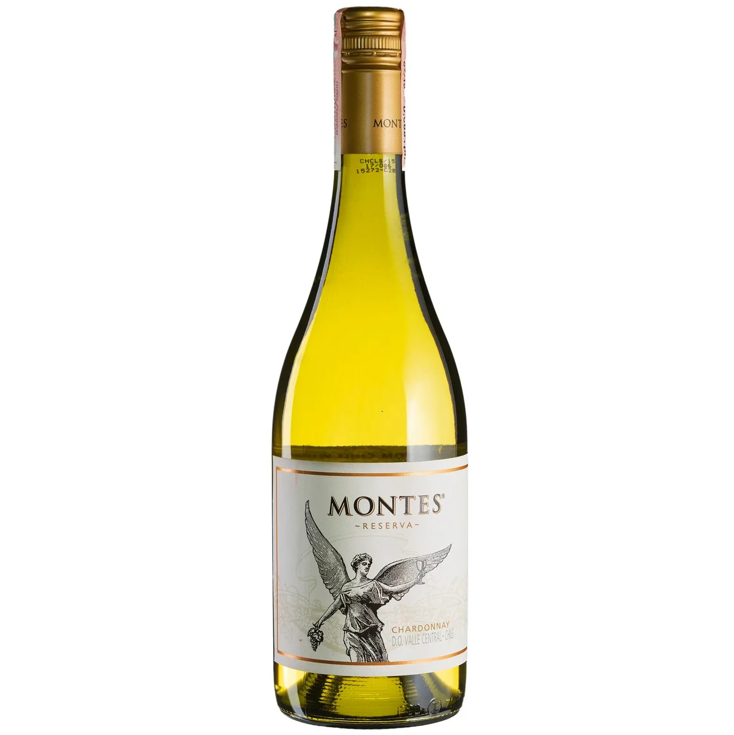 Вино Montes Chardonnay Reserva, белое, сухое, 13,5%, 0,75 л (5332) - фото 1