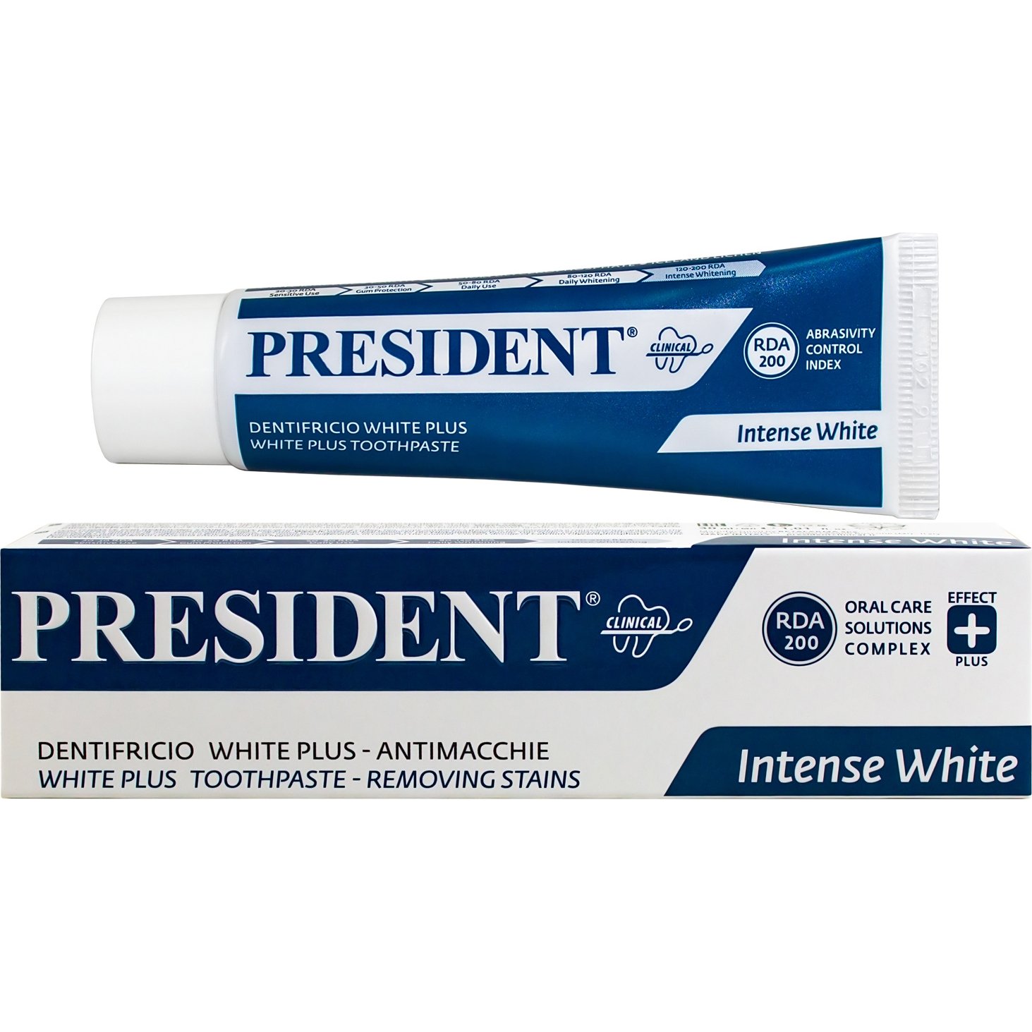 Зубная паста President White Plus Toothpaste 30 мл - фото 1