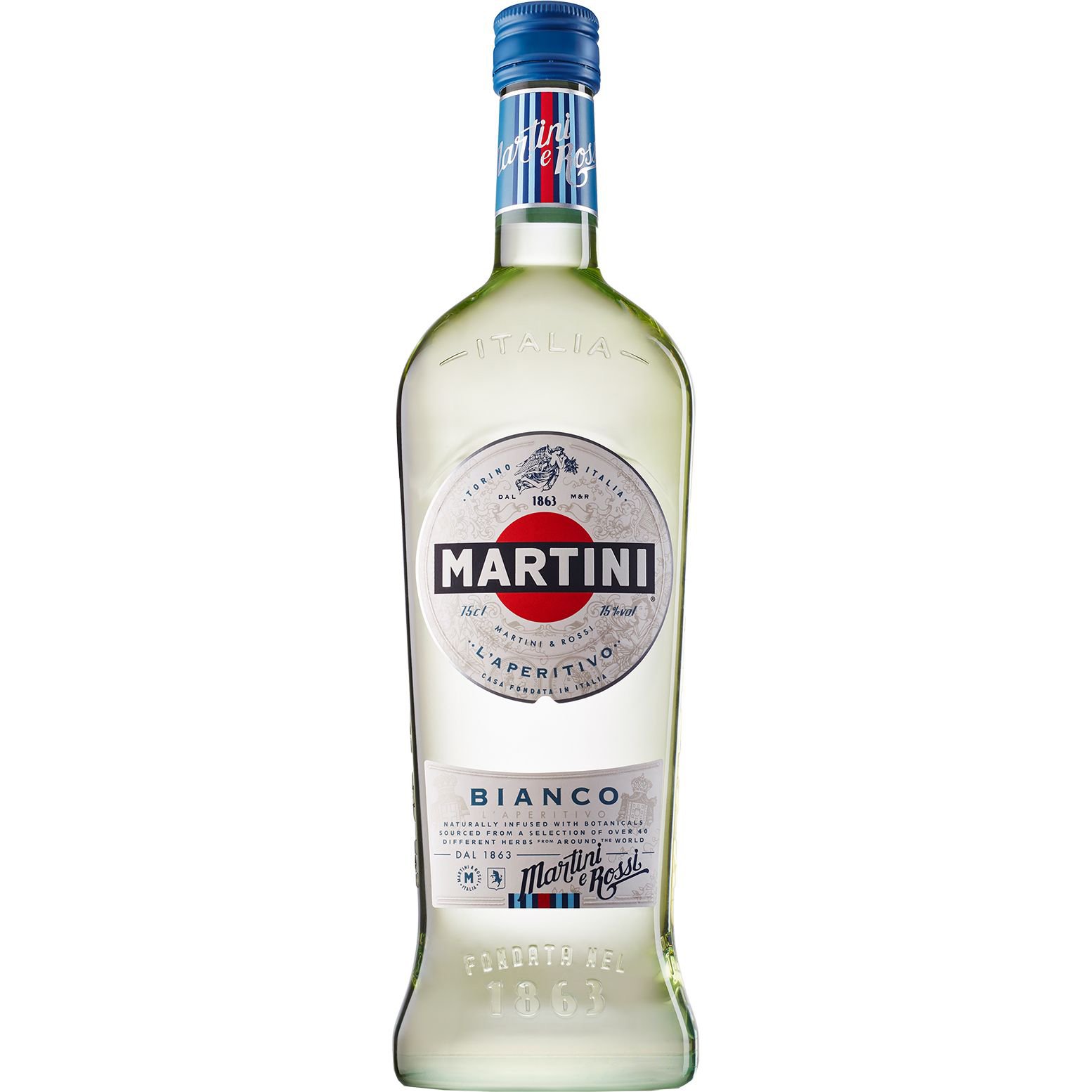 Вермут Martini Bianco, 15%, 0,75 л (76069) - фото 1