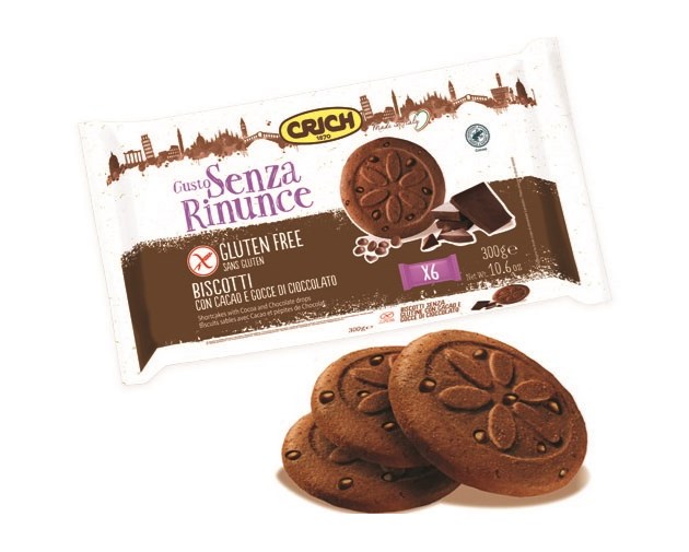 Печиво Crich з какао та шоколадними дропсами без глютену 300 г - фото 2
