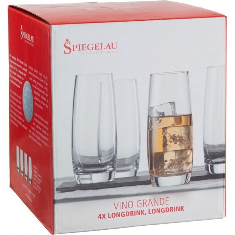 Набір склянок для коктейлів Лонг Дрінк Spiegelau Vino Grande, 410 мл (21511) - фото 3