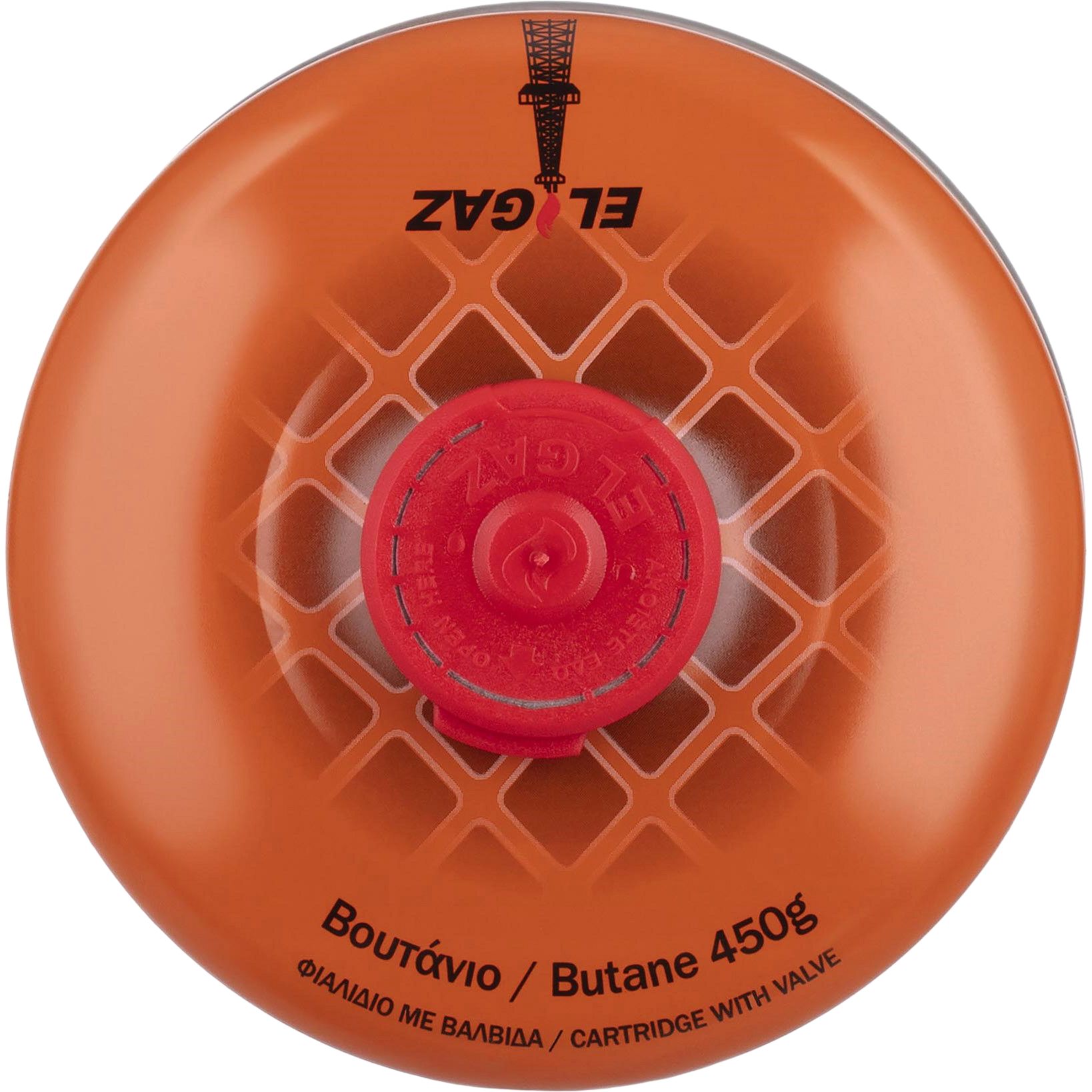 Балон-картридж газовий El Gaz ELG-400 з двошаровим клапаном бутан 450 г (104ELG-400) - фото 3