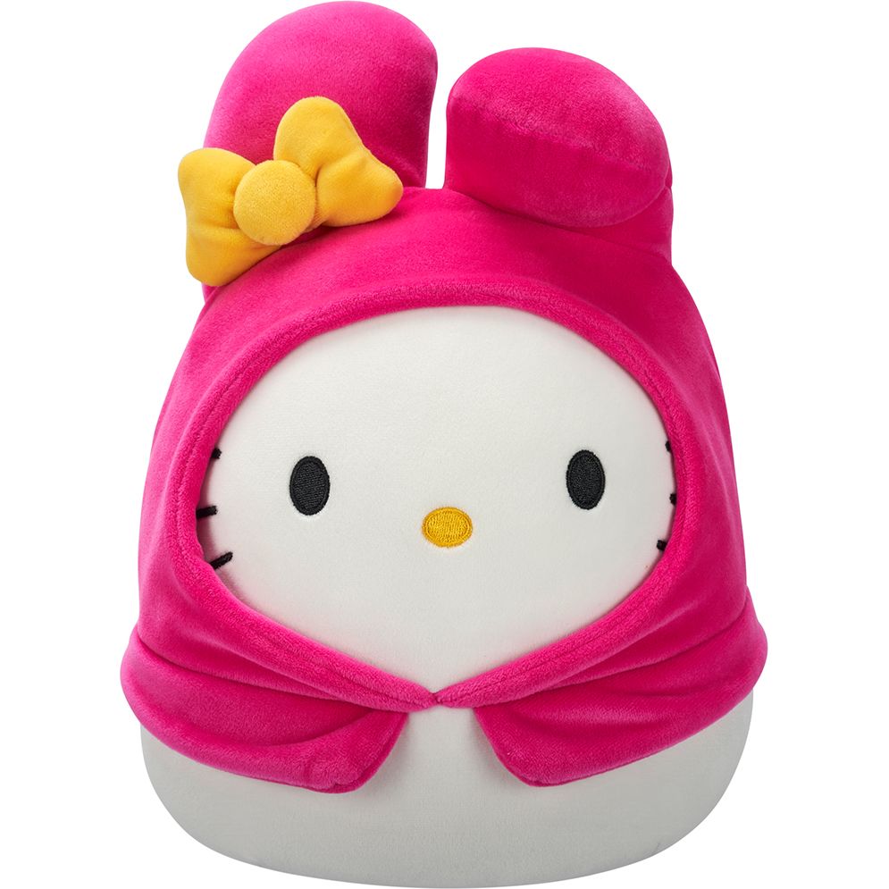 Мягкая игрушка Squishmallows Hello Kitty Хелоу Китти в образе Моя Мелоди 20 см (SQSN00390) - фото 1