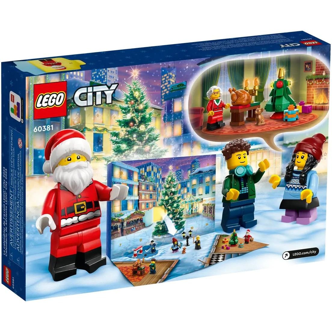 Конструктор LEGO City Новорічний календар 2023, 258 деталей (60381) - фото 9