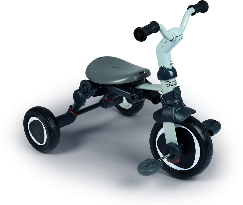 Триколісний велосипед 3 в 1 Smoby Toys Робін, сірий (741300) - фото 5