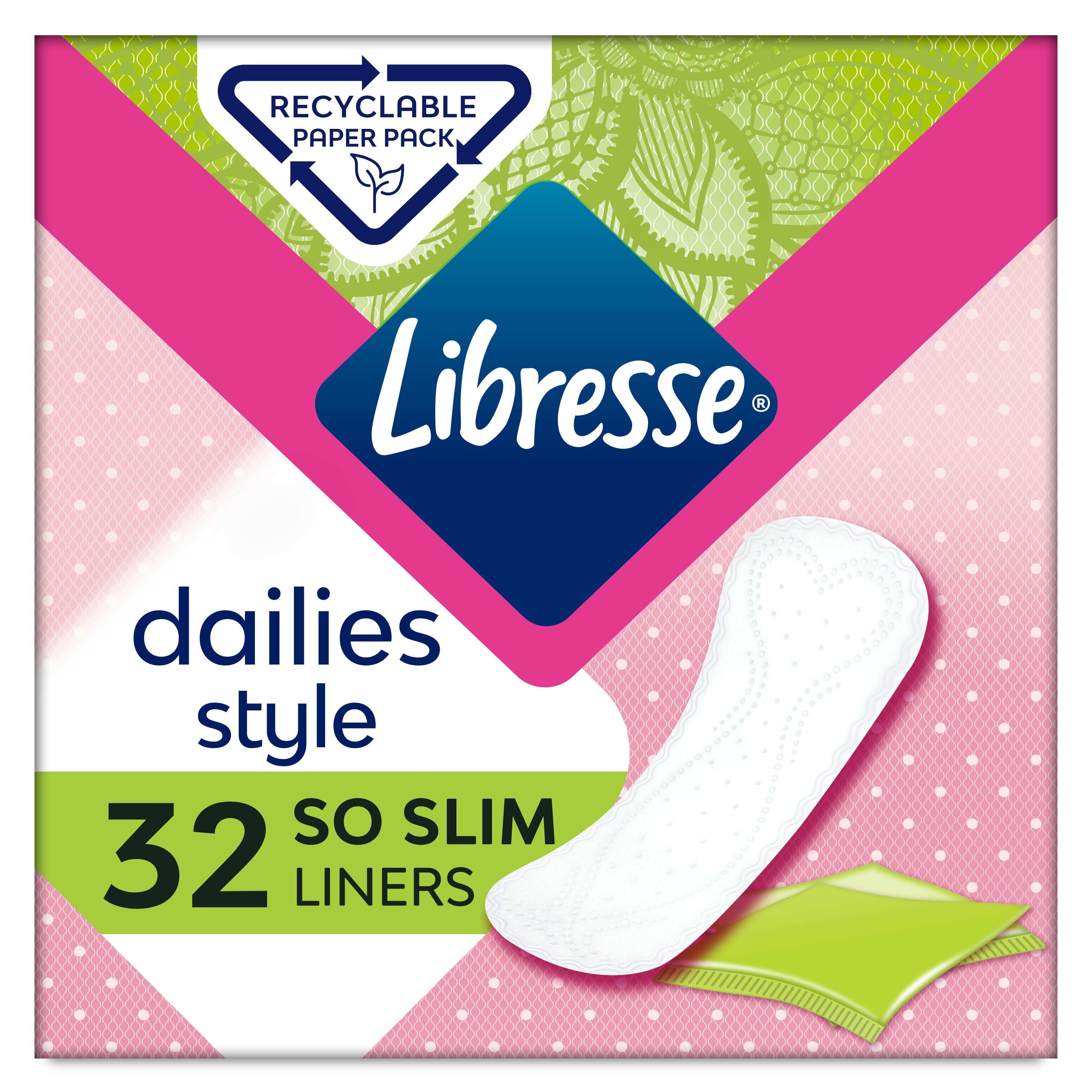 Щоденні прокладки Libresse Dailies Style Normal ультратонкі 32 шт. - фото 1