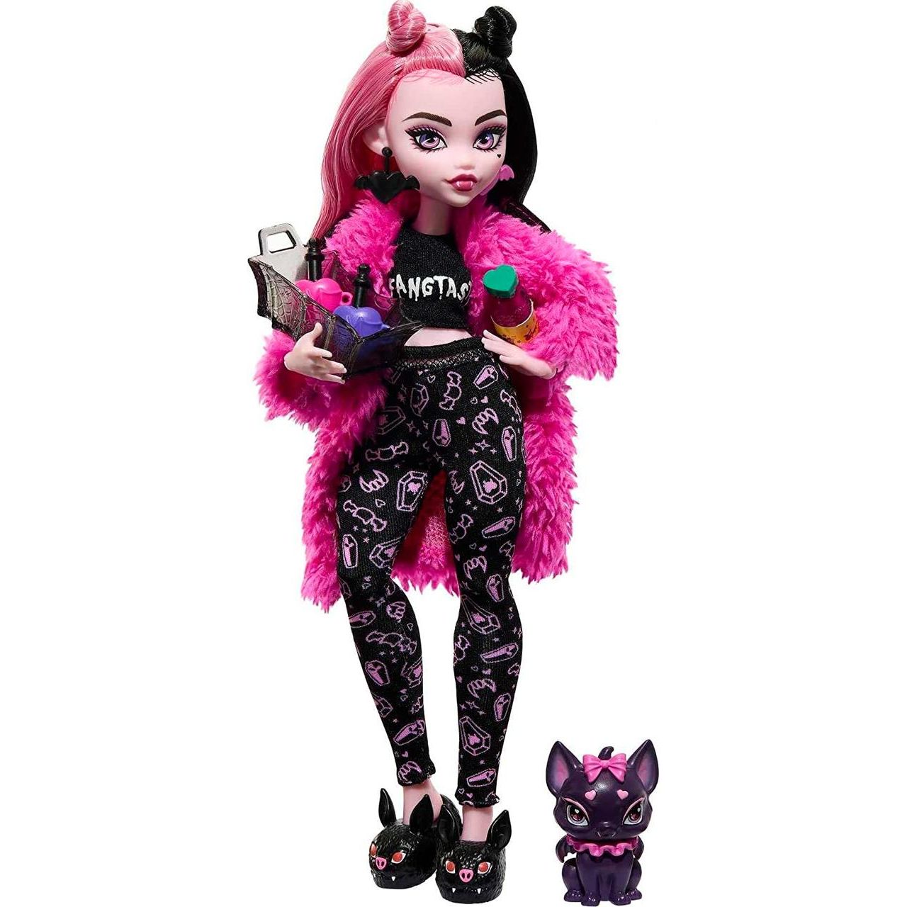 Кукла Monster High Дракулора Страшная пижамная вечеринка (HKY66) - фото 1
