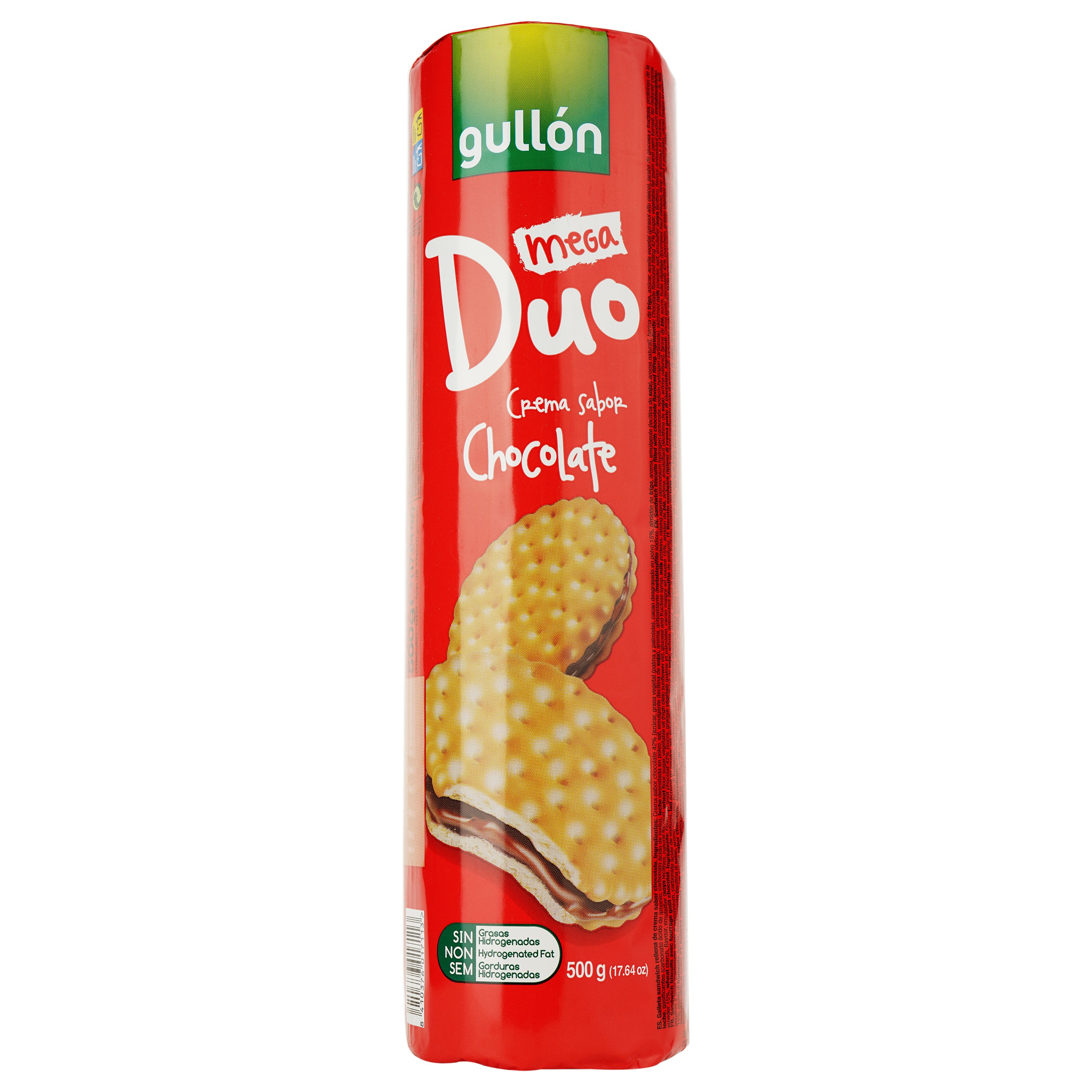Печиво Gullon Duo Mega сендвіч з шоколадним кремом 500 г - фото 1