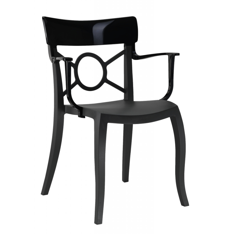 Кресло Papatya Opera-K, сиденье черное, верх черный (288743) - фото 1