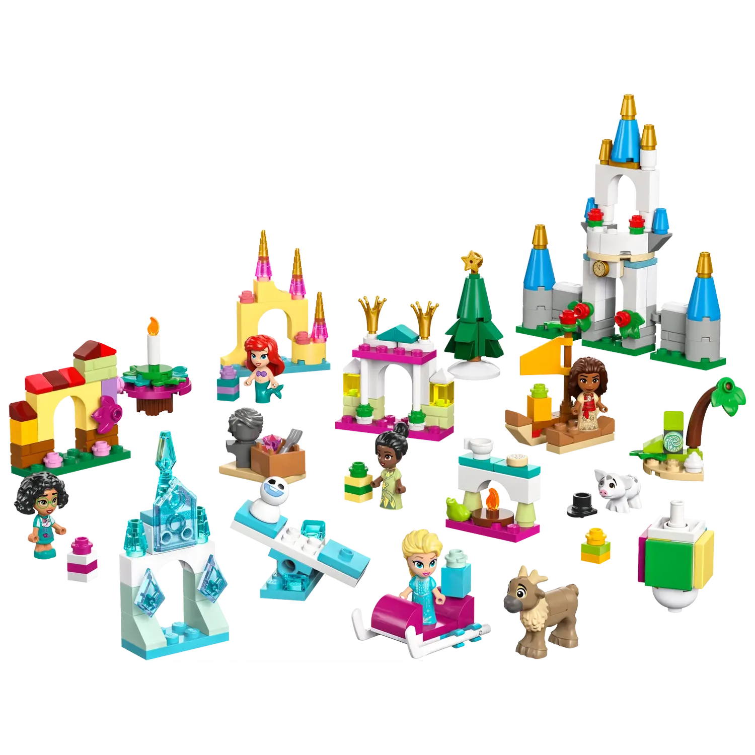 Конструктор LEGO Disney Princess Рождественский календарь 2024 деталей 253 (43253) - фото 2