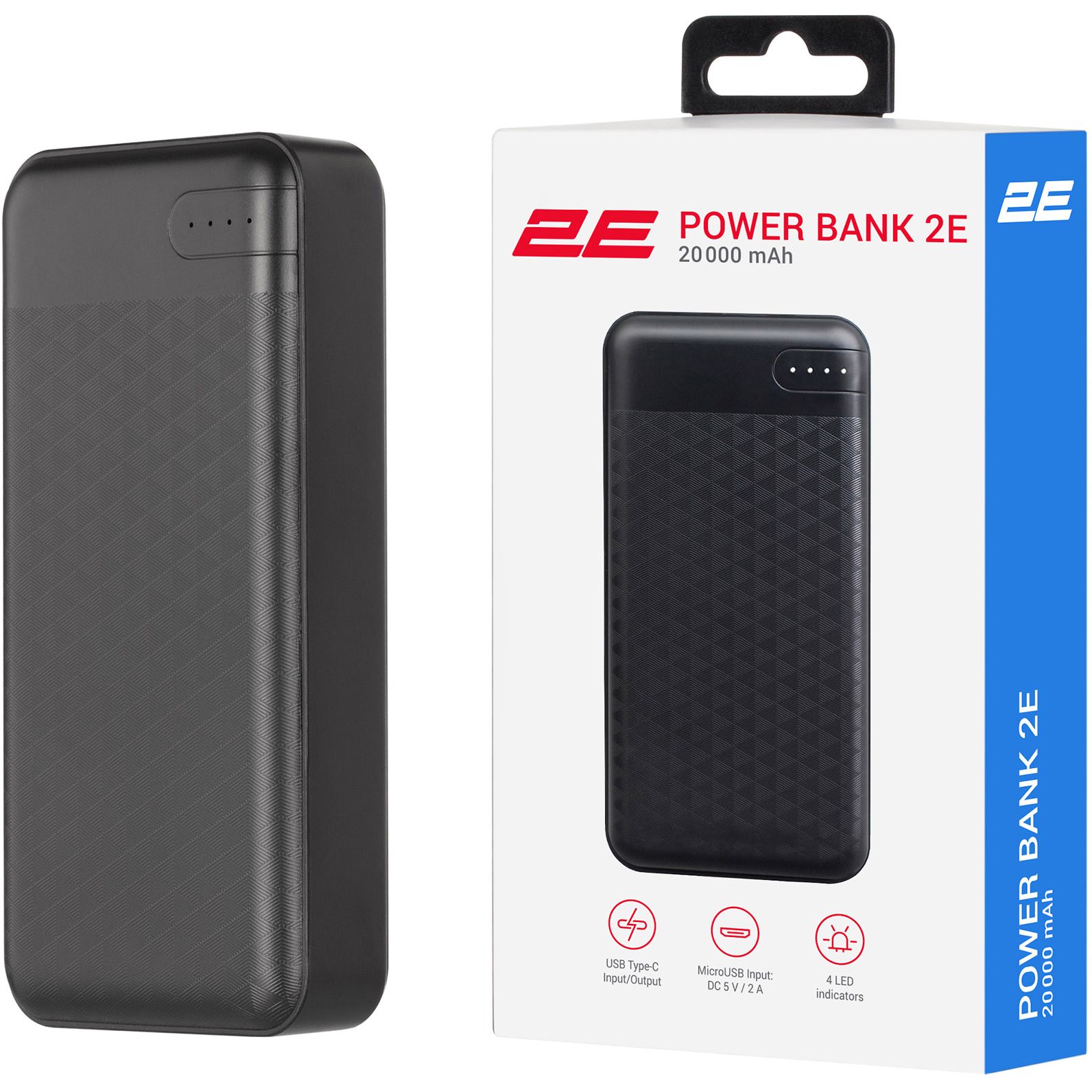 Портативний зарядний пристрій 2E Power Bank 20000 мАг (2E-PB2004PD-BLACK) - фото 7