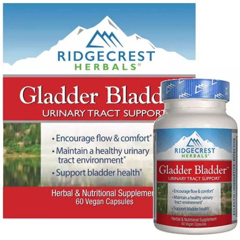 Комплекс для поддержки мочеполовой системы RidgeCrest Herbals Gladder Bladder 60 гелевых капсул - фото 1