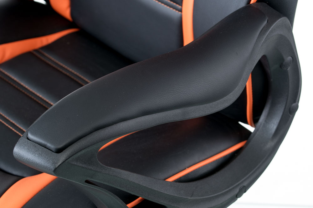 Геймерське крісло Special4you Game чорне з помаранчевим (E5395) - фото 9