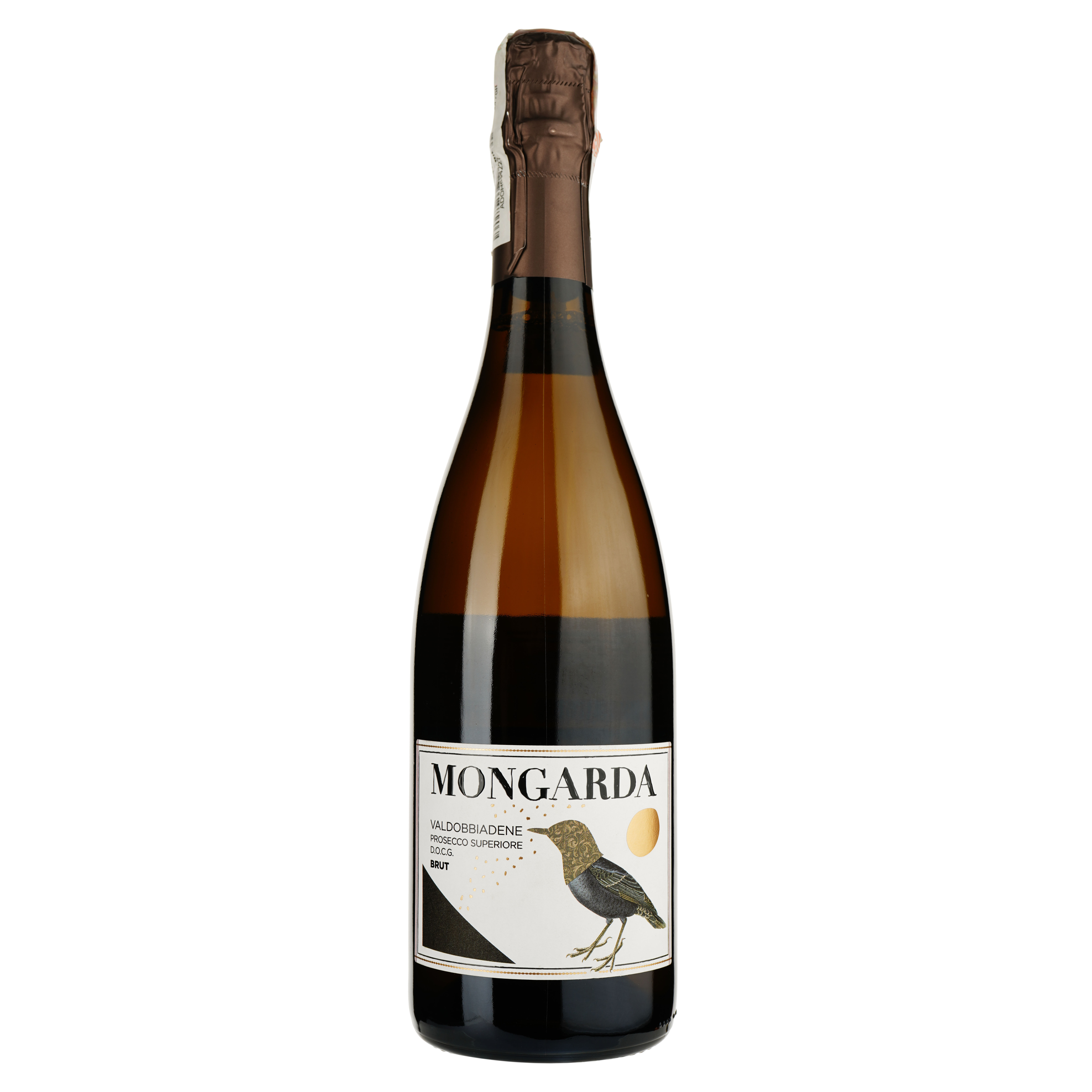 Вино игристое Mongarda Valdobbiadene Prosecco Superiore Brut, белое, брют, 0,75 л - фото 1