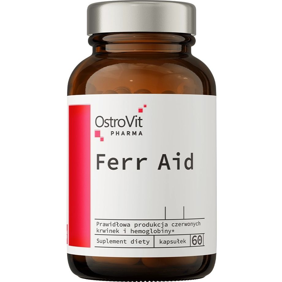 Витаминный комплекс OstroVit Pharma Ferr Aid 60 капсул - фото 1