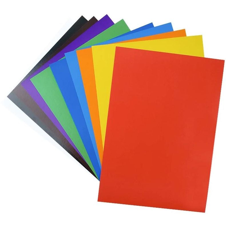 Картон кольоровий Kite односторонній А4 10 аркушів 10 кольорів (K23-1255) - фото 3