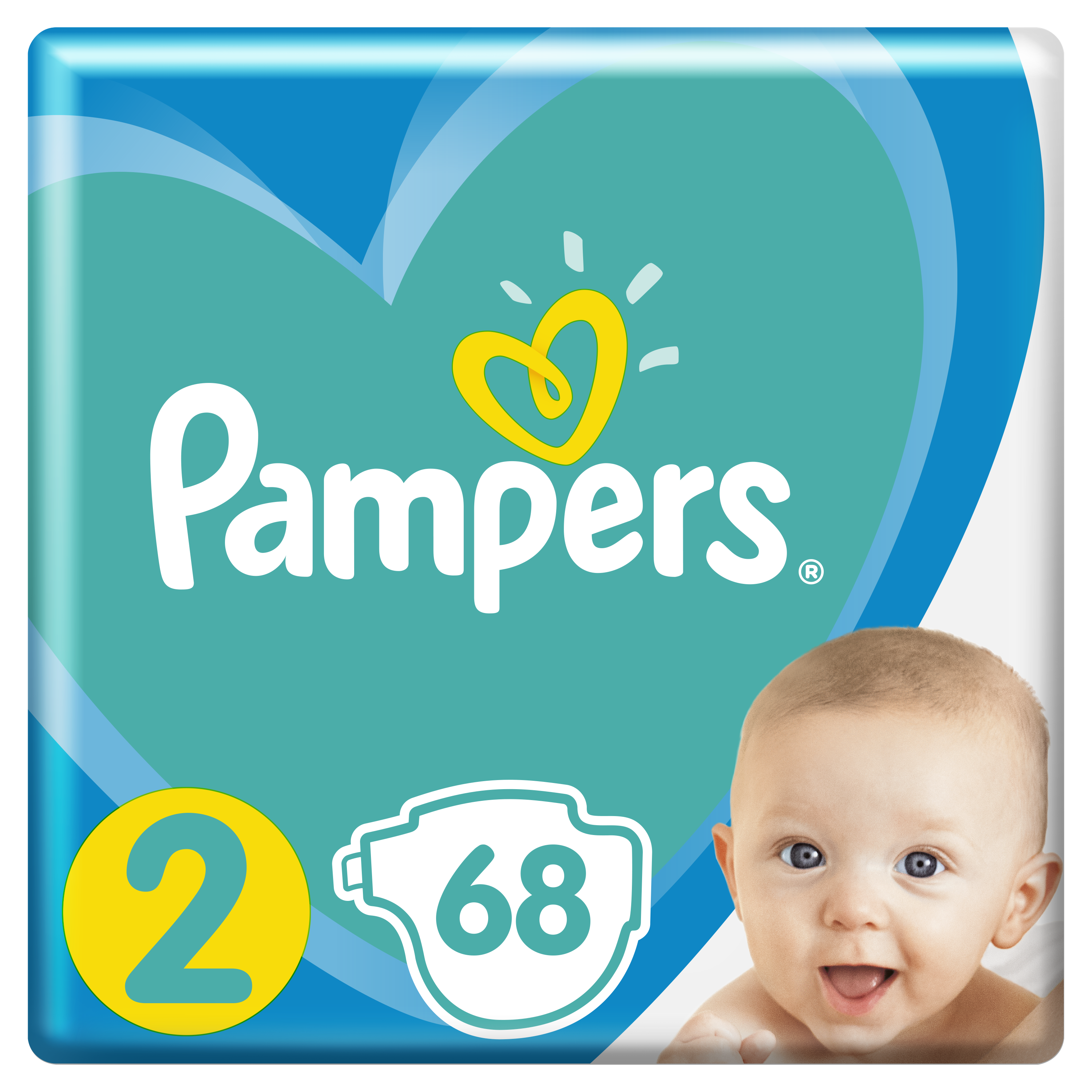 Підгузки Pampers Active Baby 2 (4-8 кг), 68 шт. - фото 1