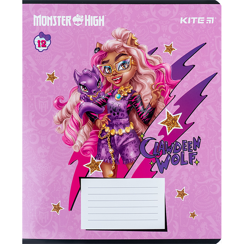 Набор тетрадей Kite Monster High А5 в линейку 12 листов 25 шт. (MH24-234) - фото 7