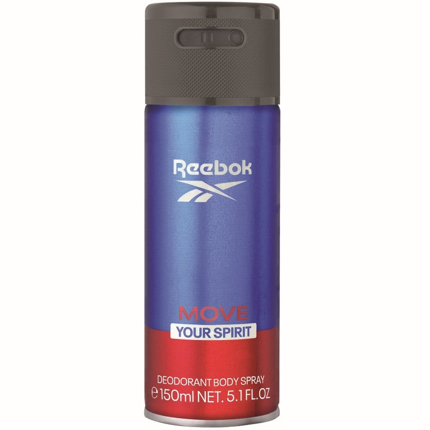 Дезодорант-спрей для мужчин Reebok Move your spirit, 150 мл - фото 1
