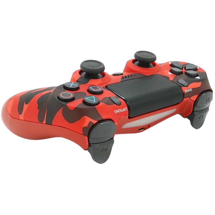 Геймпад джойстик Doubleshock Wireless PS4 Double Motor Vibration DualShock 4 Haki-Red - фото 1