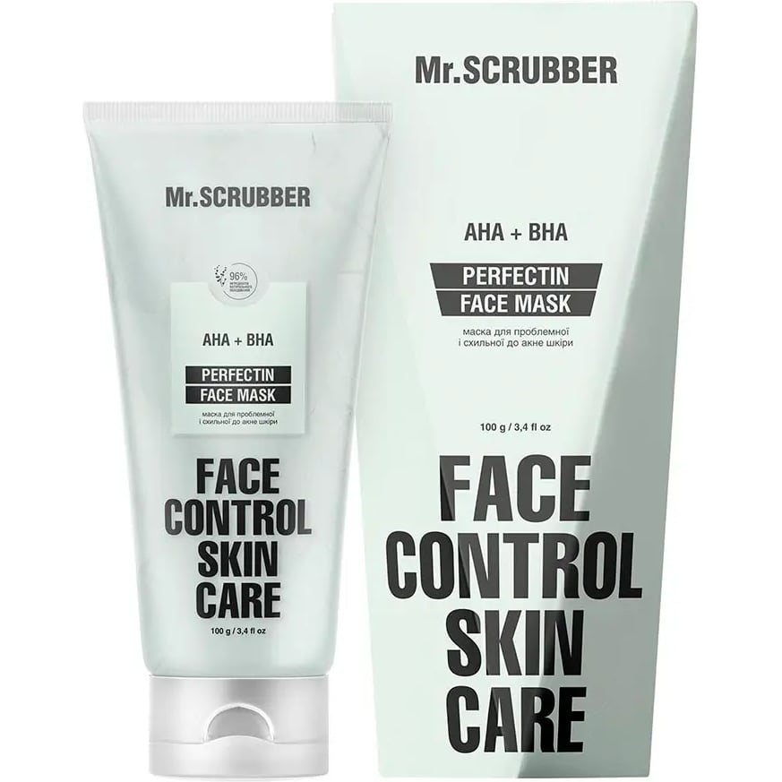 Маска для проблемной и склонной к акне кожи Mr.Scrubber Perfectin Face Mask Face Control Skin Care 100 мл - фото 1