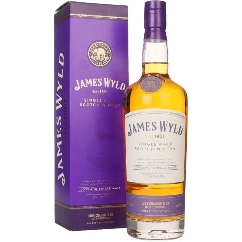 Виски James Wyld Single Malt Scotch Whisky 40% 0.7 л в подарочной упаковке - фото 1