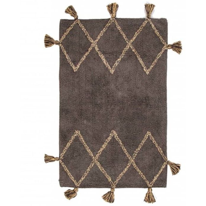 Набор ковриков Irya Agnes gri, коричневый (svt-2000022299572) - фото 2