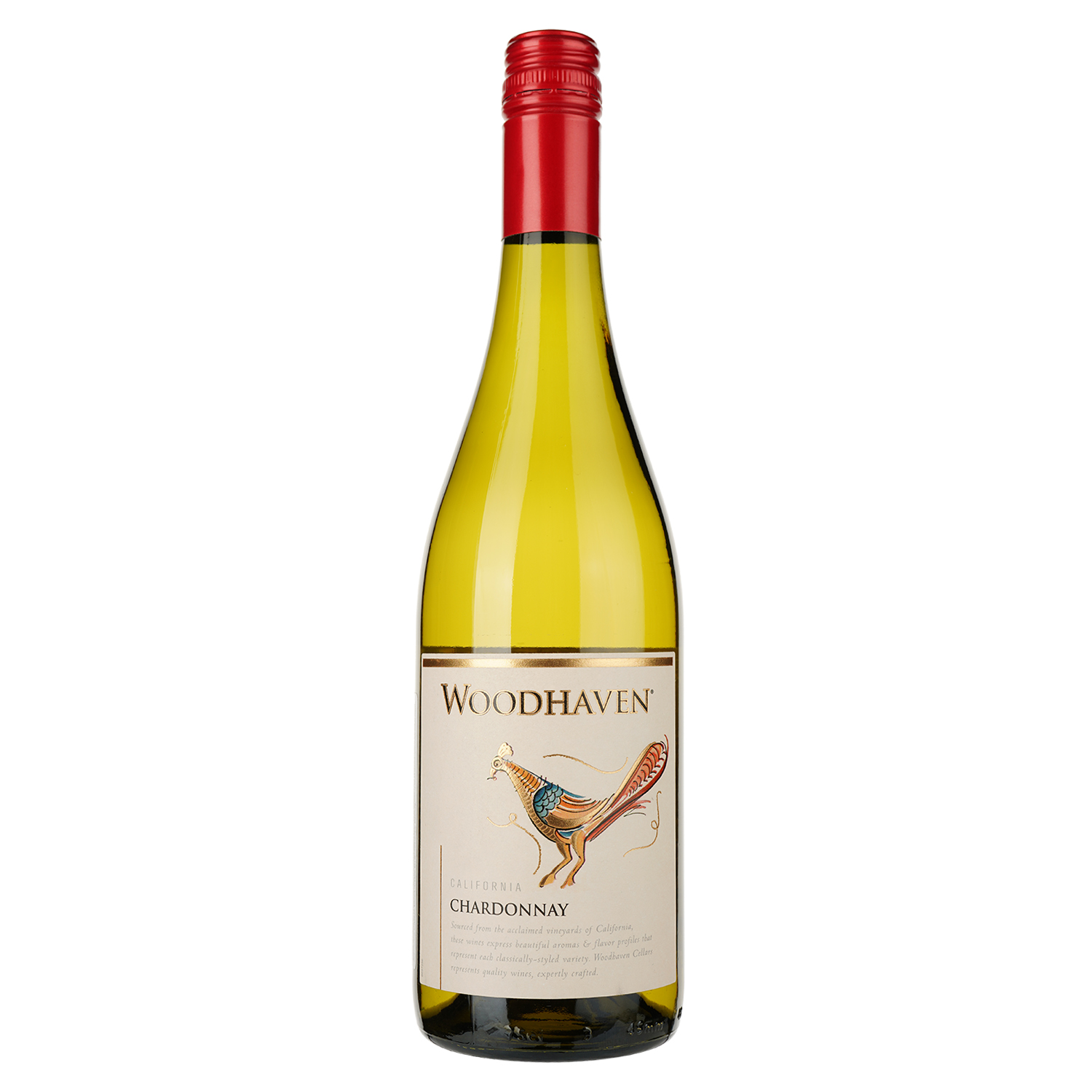 Вино Woodhaven Chardonnay California, 13%, 0,75 л (8000018900855) - фото 1