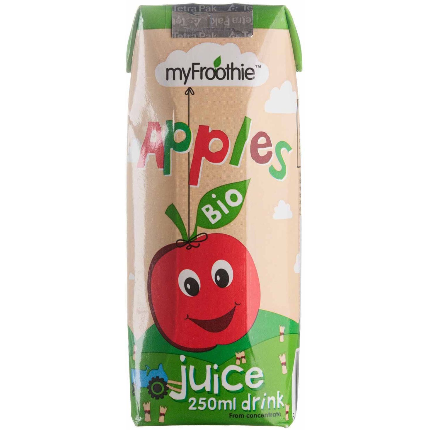 Напій соковмісний MyFroothie Яблуко органічний 250 мл - фото 1