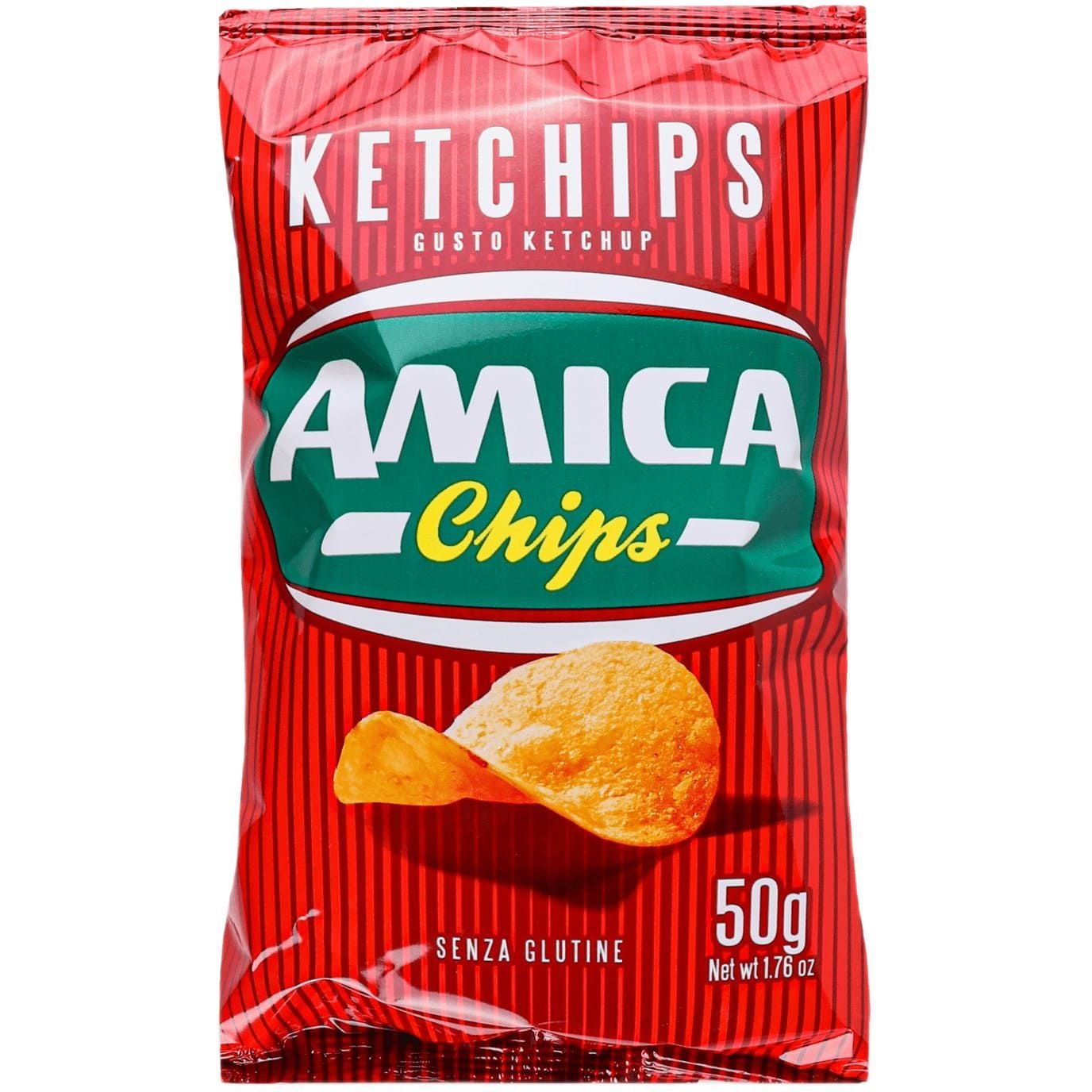 Чипси Amica картопляні зі смаком кетчупу 50 г (917354) - фото 1