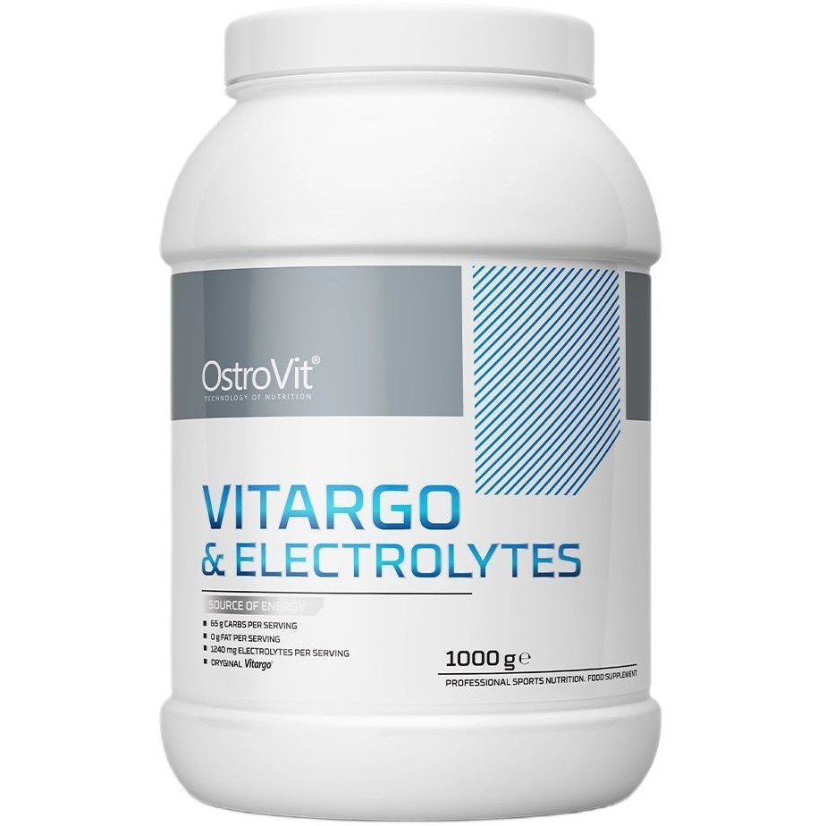 Гейнер OstroVit Vitargo & Electrolytes Kiwi 1000 г - фото 1