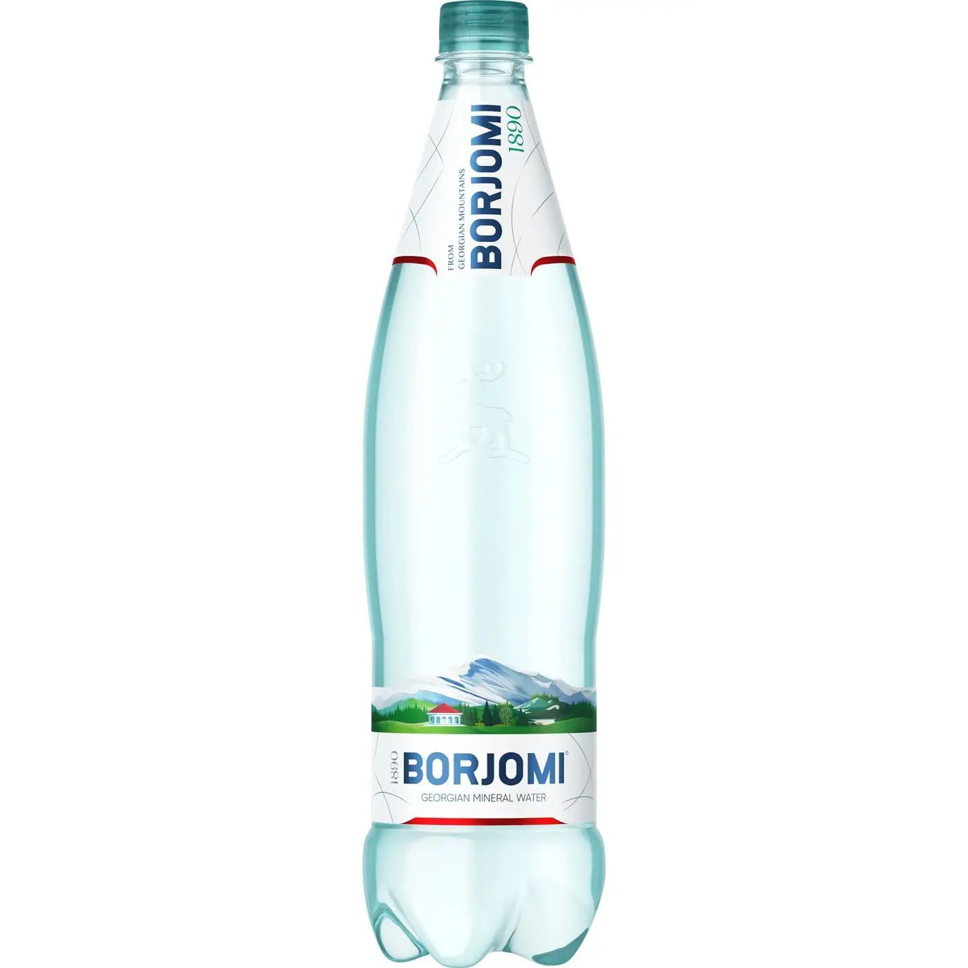 Вода мінеральна Borjomi лікувально-столова сильногазована 1 л - фото 1