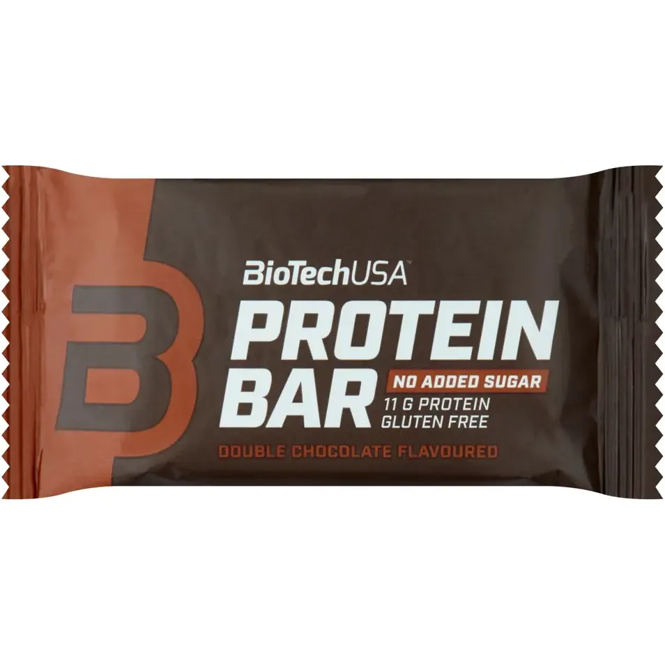 Протеиновый батончик BioTech Protein Bar Double chocolate 35 г - фото 1