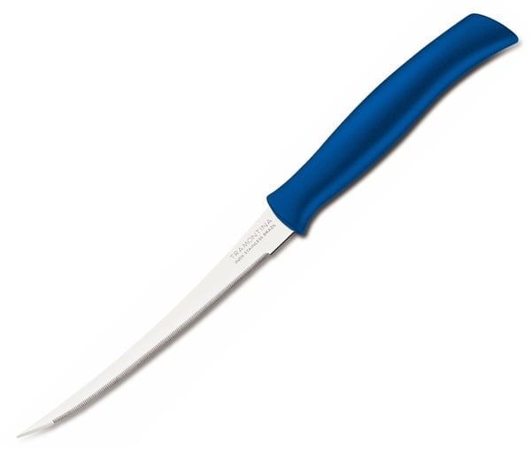 Нож для томатов Tramontina Athus, 12,7 см, синий (6297503) - фото 1