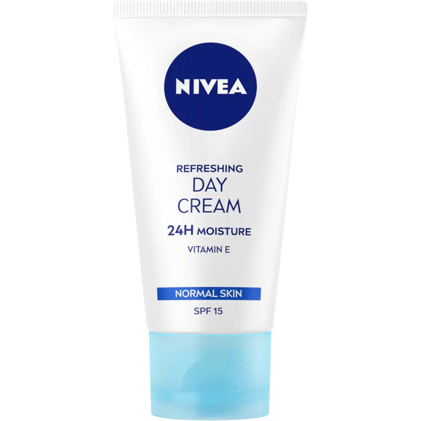 Освіжаючий денний крем Nivea SPF 15 Інтенсивне зволоження 24 години для нормальної шкіри 50 мл - фото 2