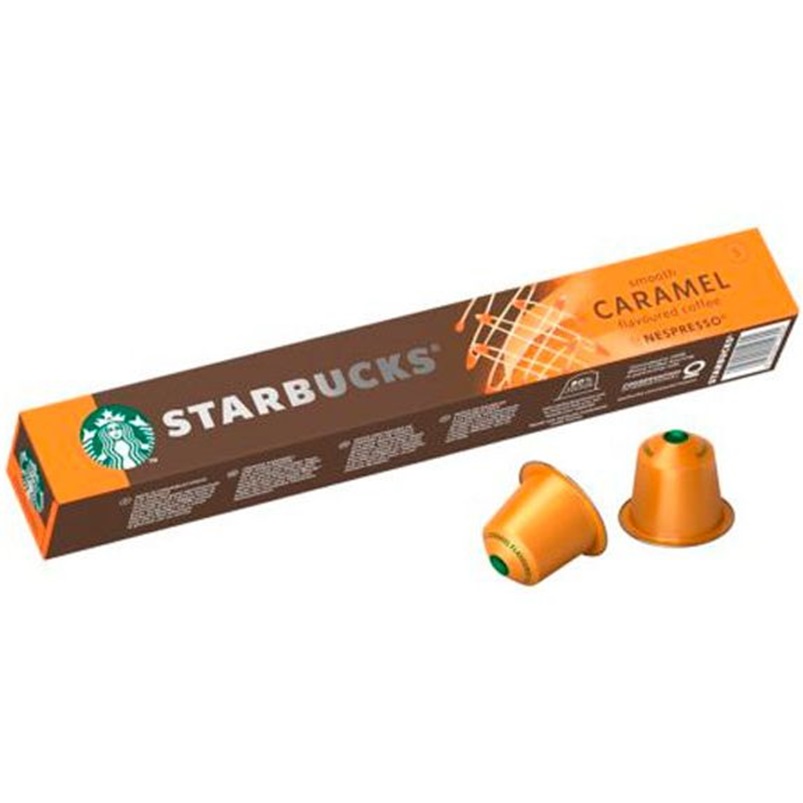 Кофе в капсулах Starbucks Nespresso Espresso Caramel 10 шт. (950247) - фото 1