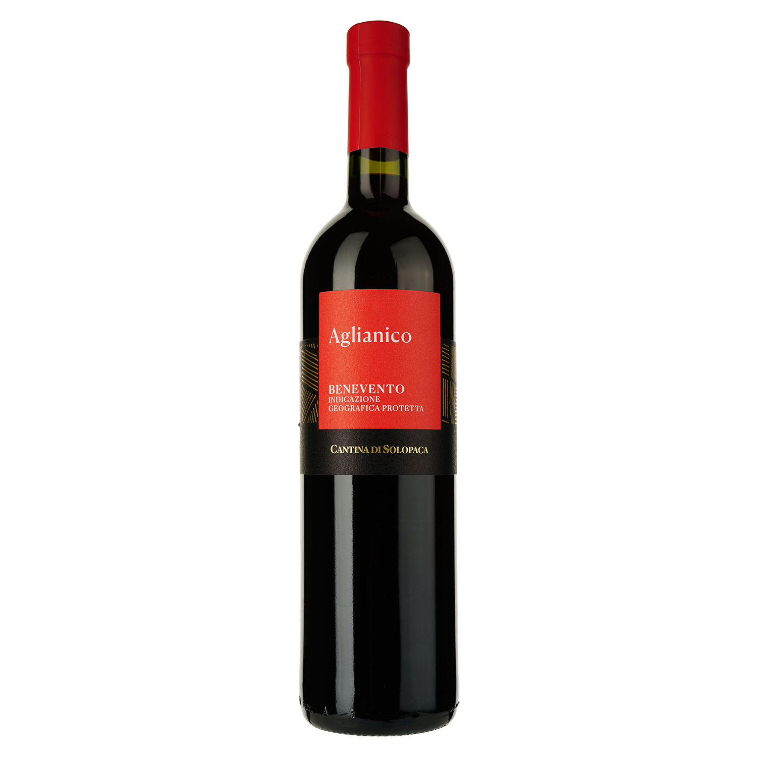 Вино Solopaca Aglianico Beneventano IGP Prime Vigne красное сухое 0.75 л - фото 1
