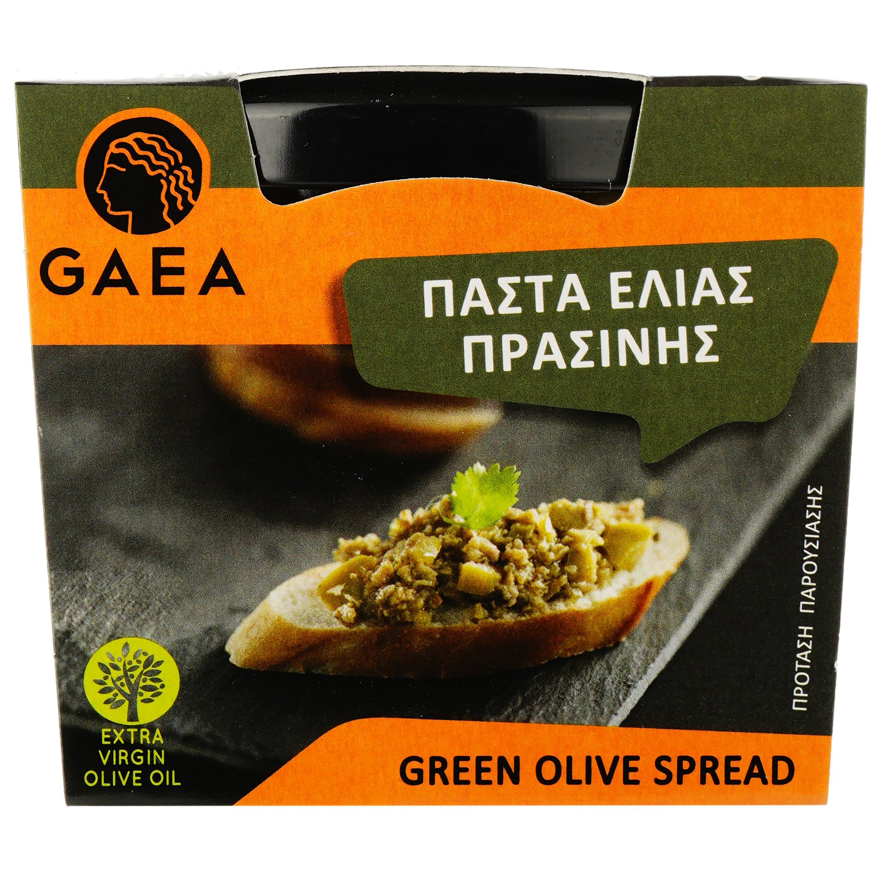 Паштет Gaea із зелених оливок 100 г (587801) - фото 1