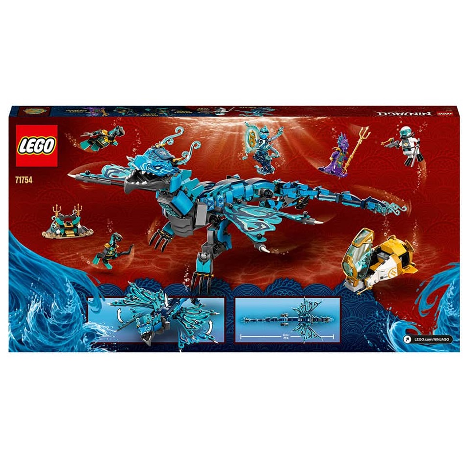 Конструктор LEGO Ninjago Водяний дракон, 737 деталей (71754) - фото 2