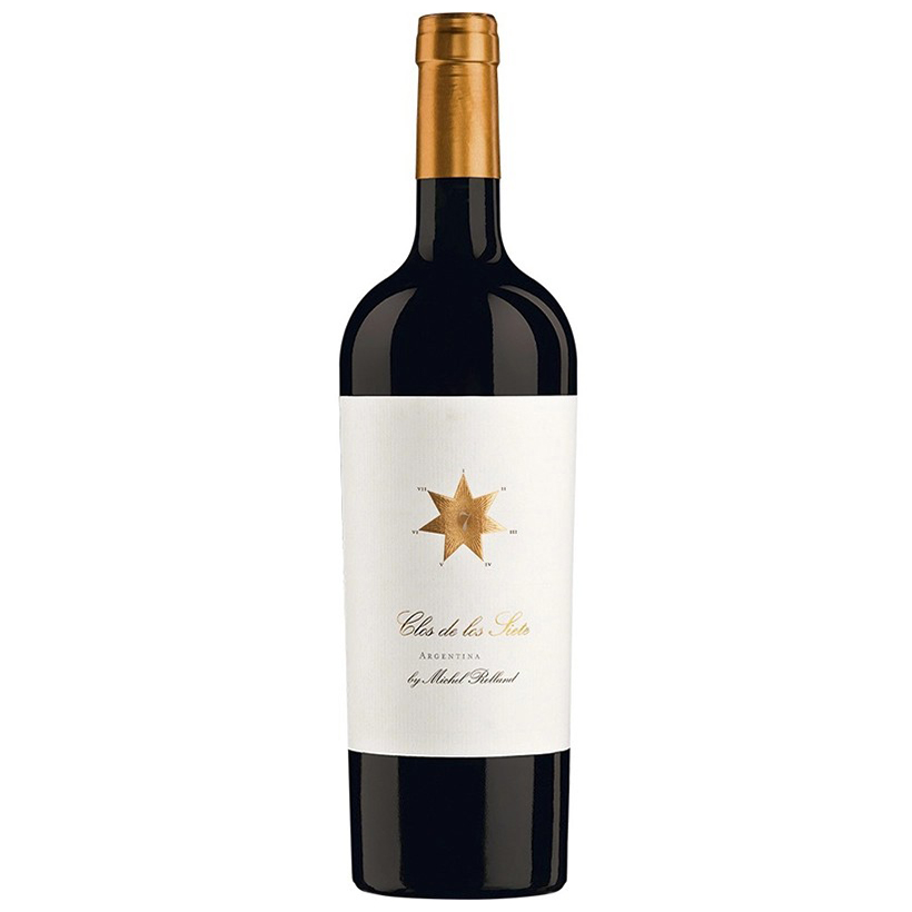 Вино Clos de los Siete 2017, червоне, сухе, 14,5%, 0,75 л - фото 1