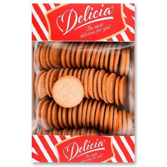 Печенье Delicia Смайлик со вкусом манго-маракуйя 0,5 кг (893118) - фото 1