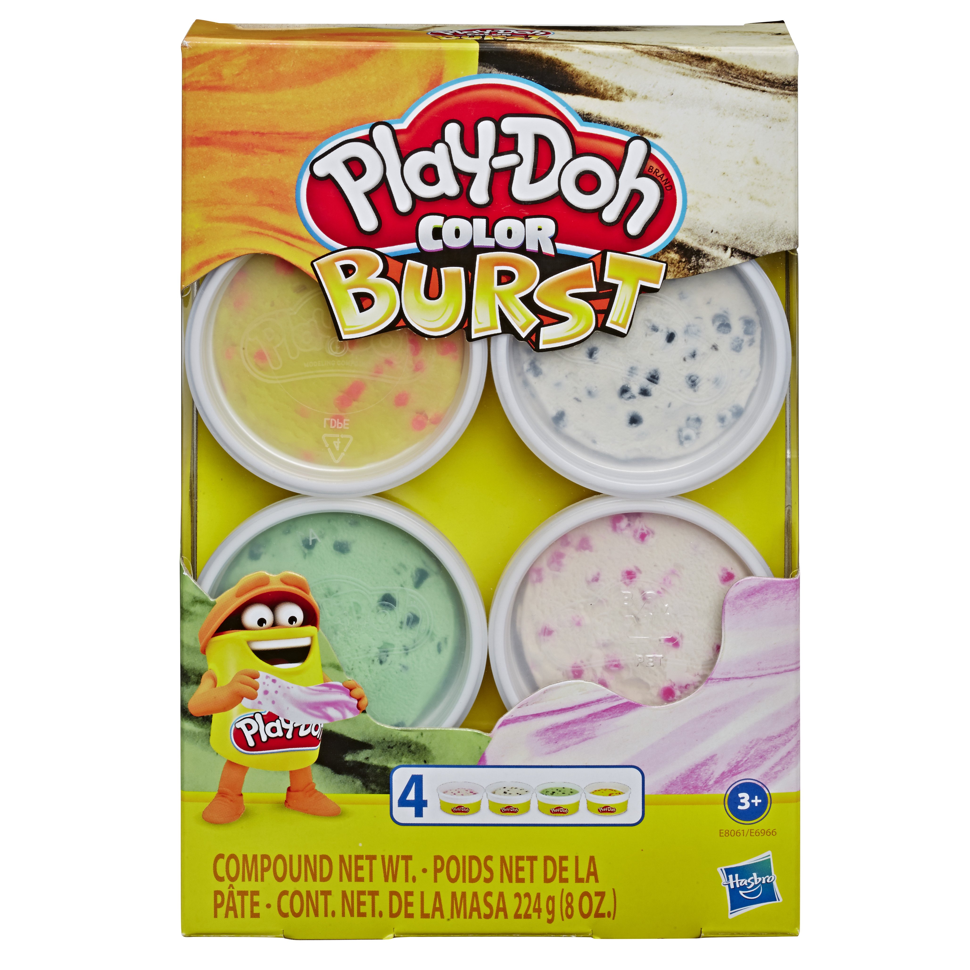 Набор массы для лепки Hasbro Play-Doh Color Burst (E8061) - фото 1