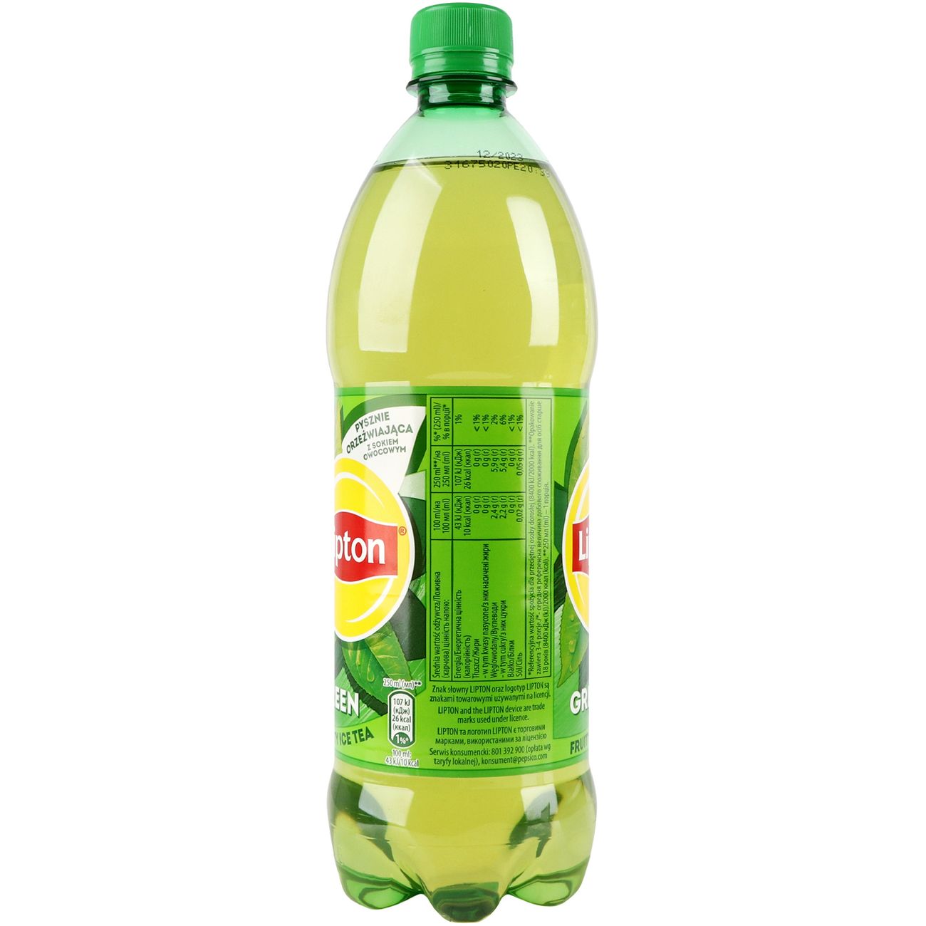 Холодный чай Lipton Green Fruity Ice Tea 0.85 л - фото 3