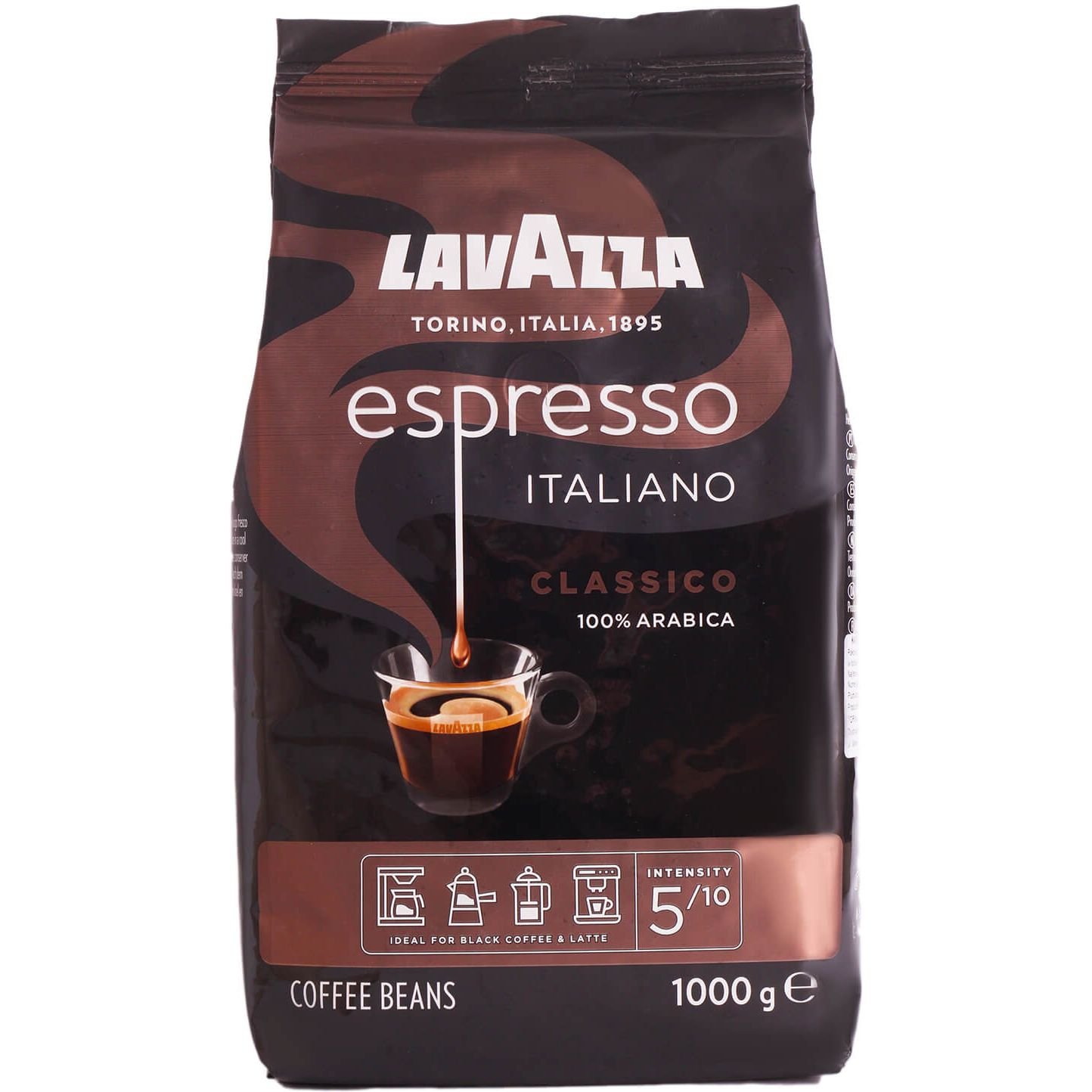 Кава в зернах Lavazza Espresso Italiano 1 кг (895888) - фото 1