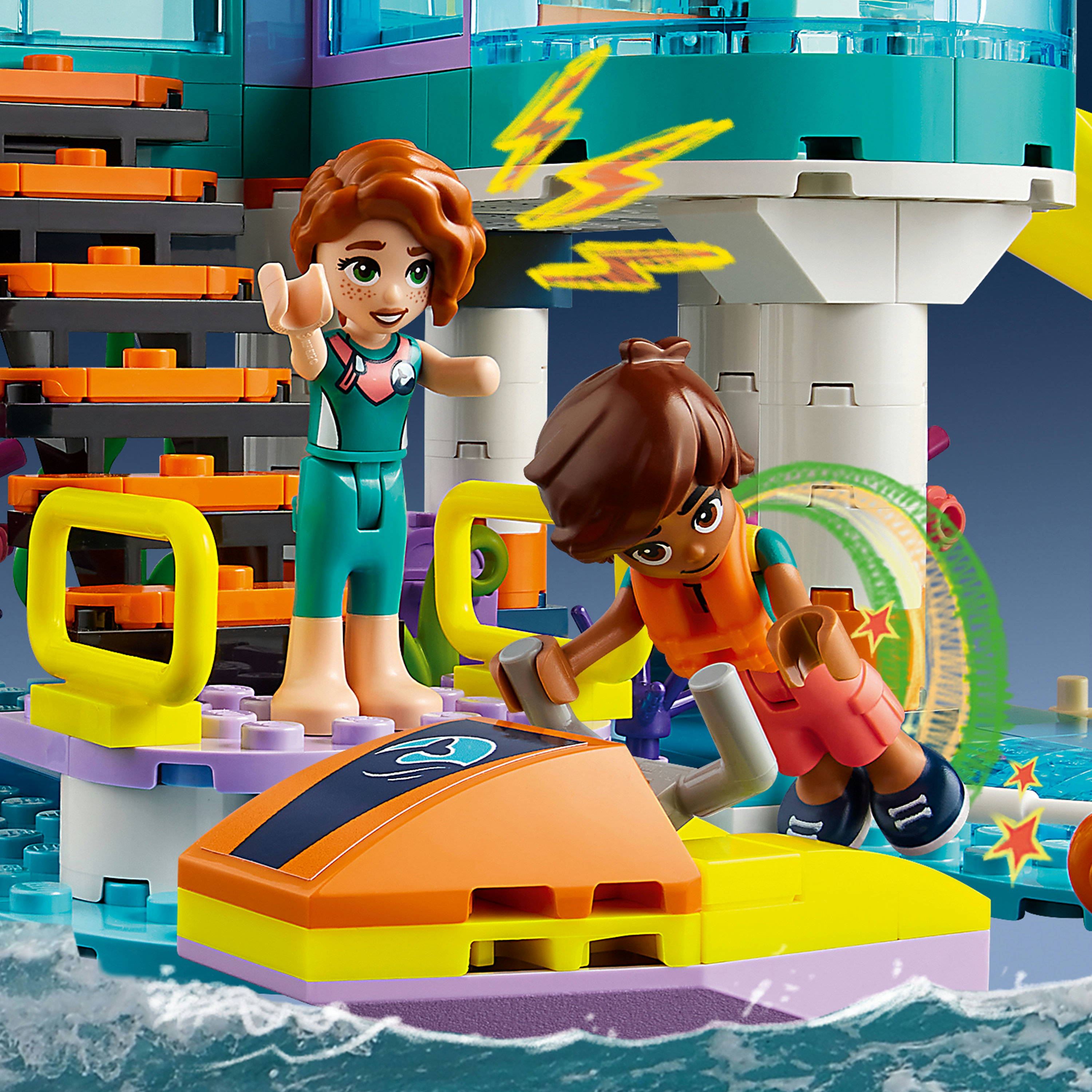Конструктор LEGO Friends Морской спасательный центр, 376 деталей (41736) - фото 4