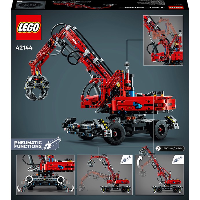 Конструктор LEGO Technic Обработчик материалов, 835 деталей (42144) - фото 2