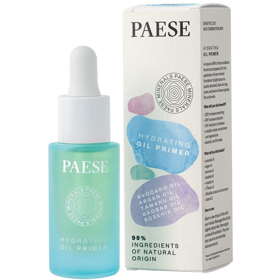 Олія косметична Paese Minerals Hydrating oil primer, 15 мл (5902627621536) - фото 1