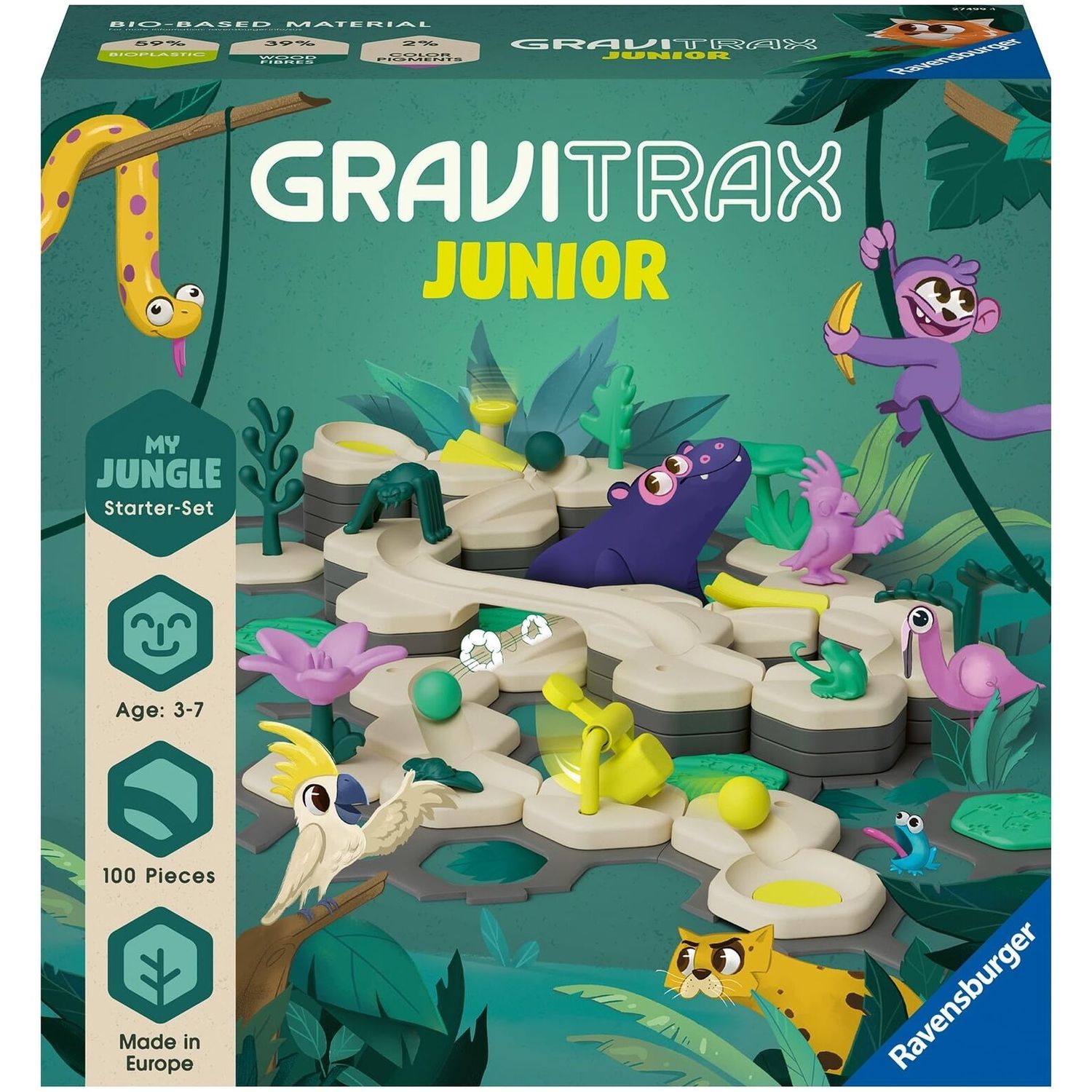 Стартовий набір GraviTrax Junior L Jungle (27499) - фото 1