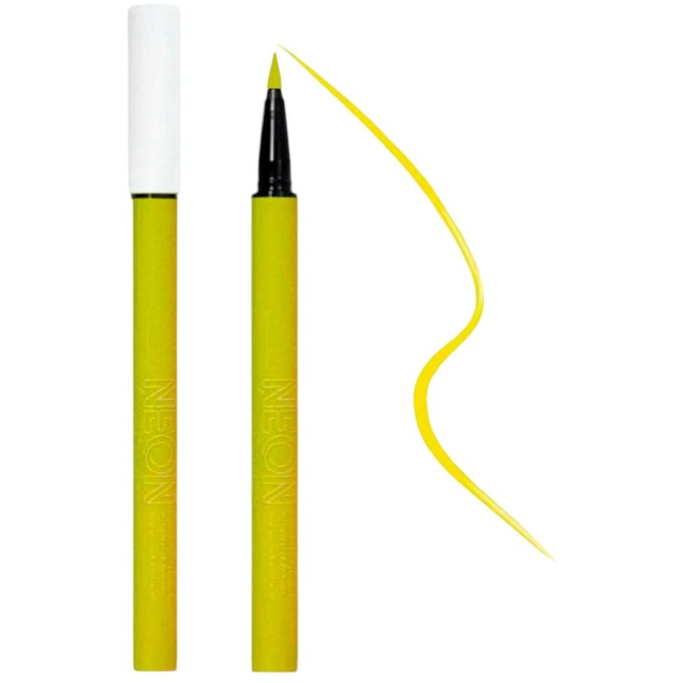 Неоновый маркер Parisa Neon Eyeliner NP-107 тон 04 (Желтый) 0.6 мл - фото 1